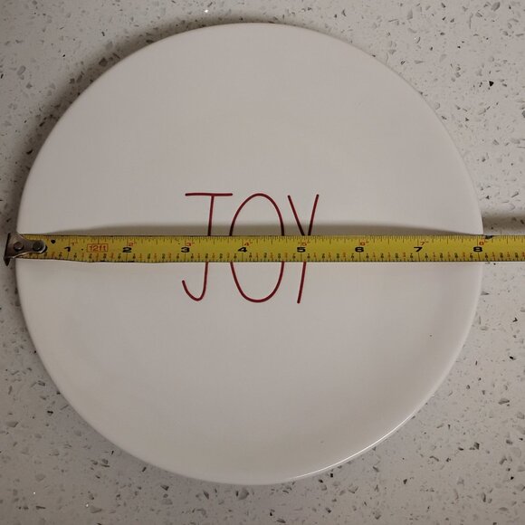 Rae Dunn Joy plate 8 inch NWOT - Picture 3 of 4